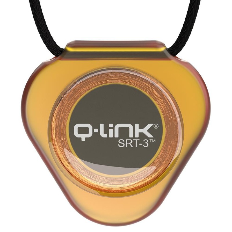 Q-Link Translucent Astral Amber SRT-3 Energy Clarifying Pendant